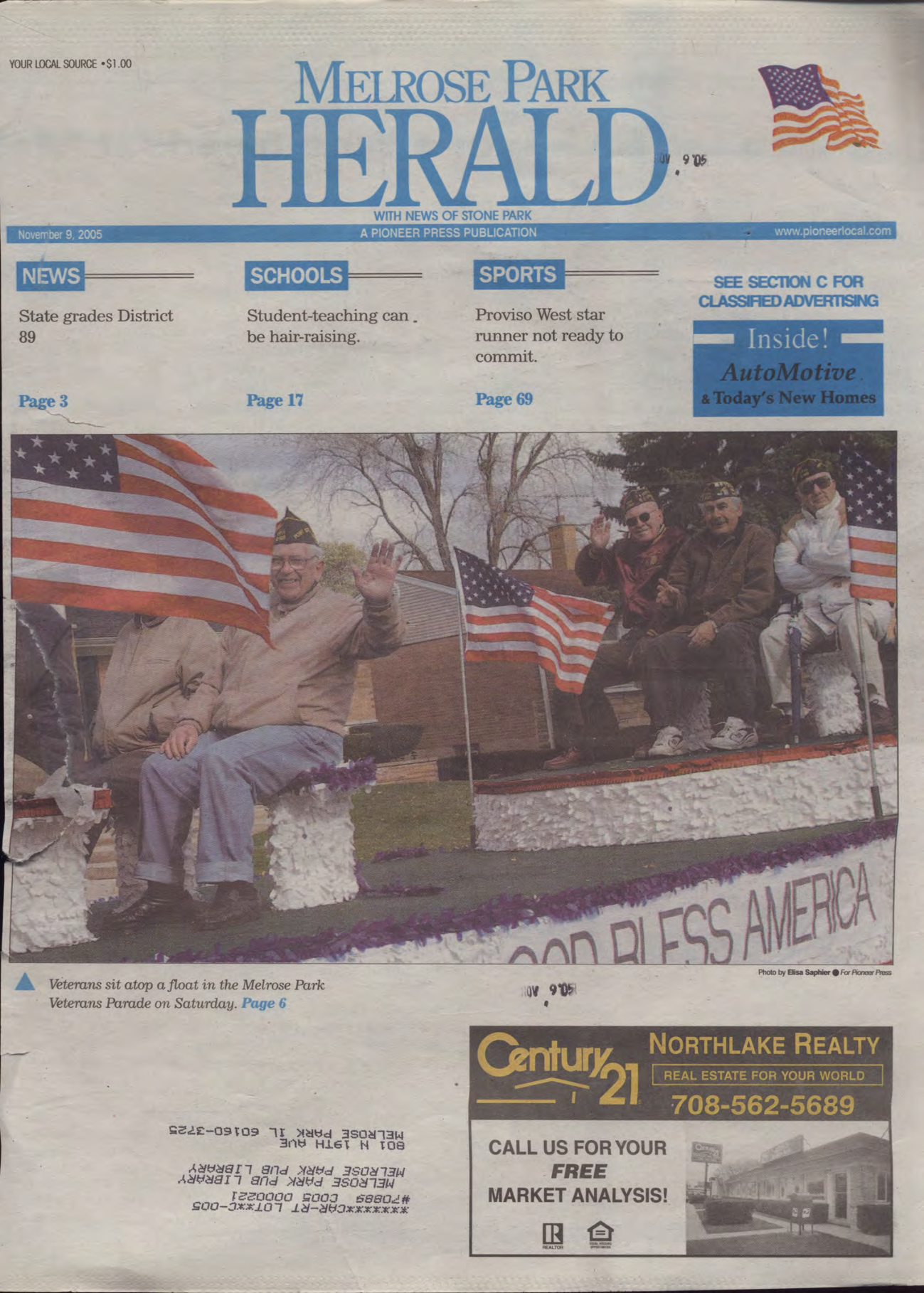 The Herald – 20051109