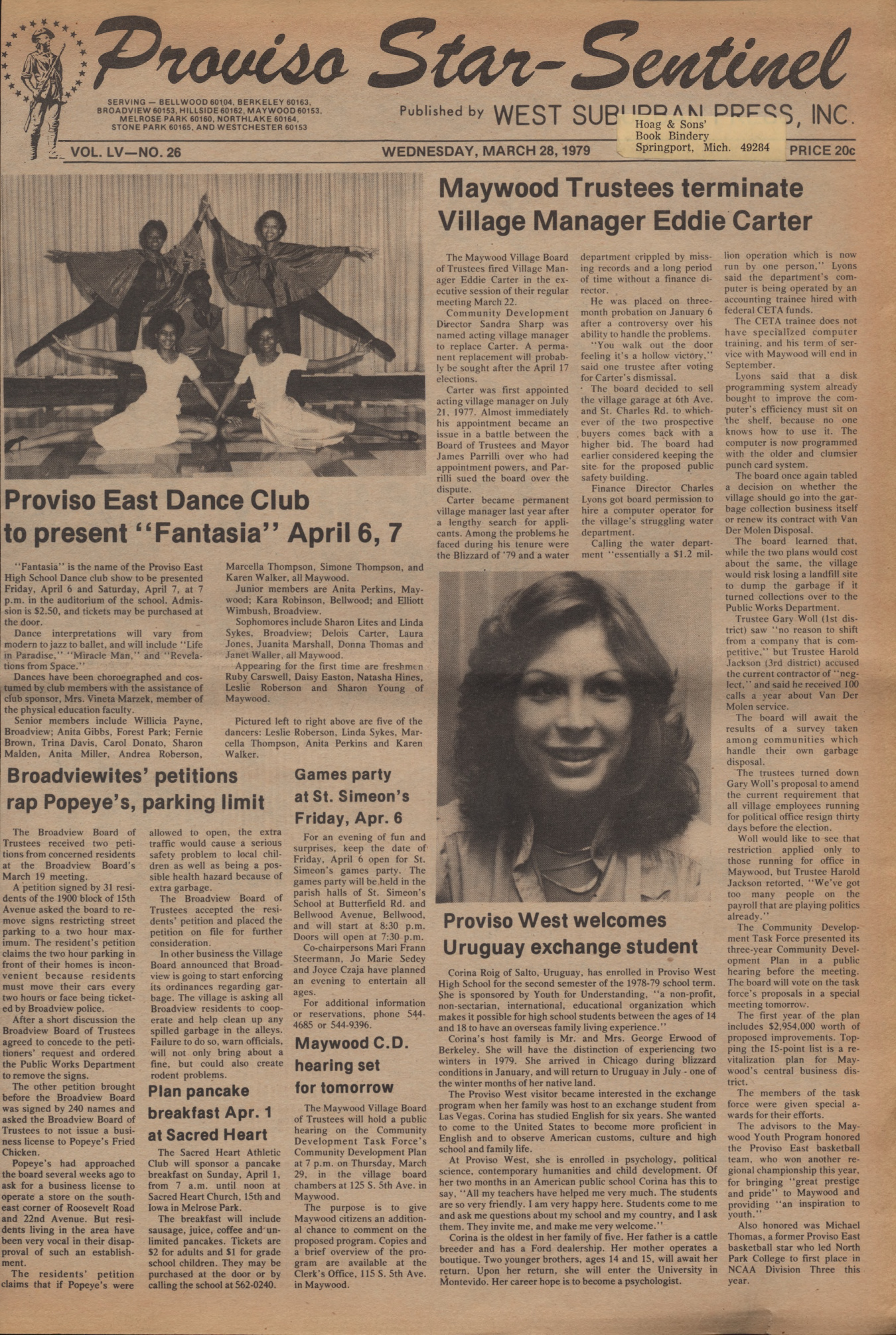 Proviso Star-Sentinel – 19790328