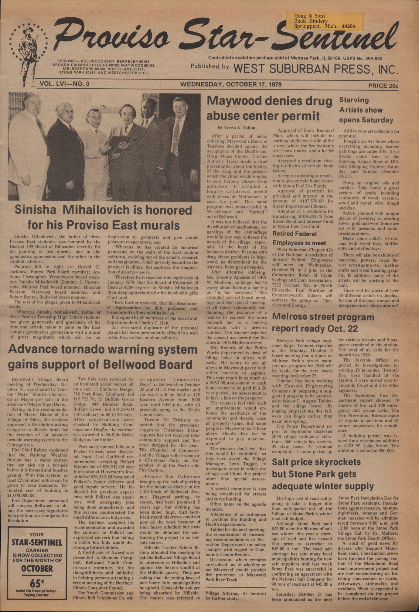 Proviso Star-Sentinel – 19791017