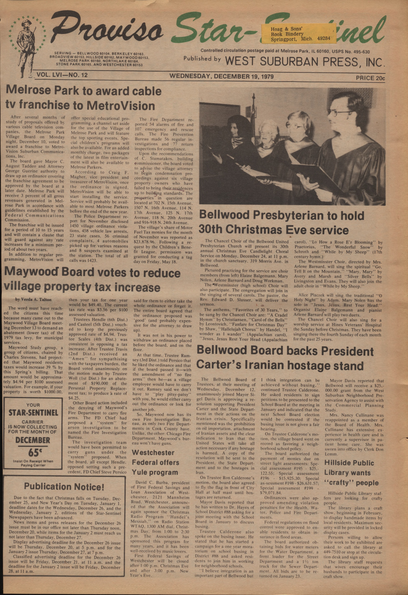 Proviso Star-Sentinel – 19791219