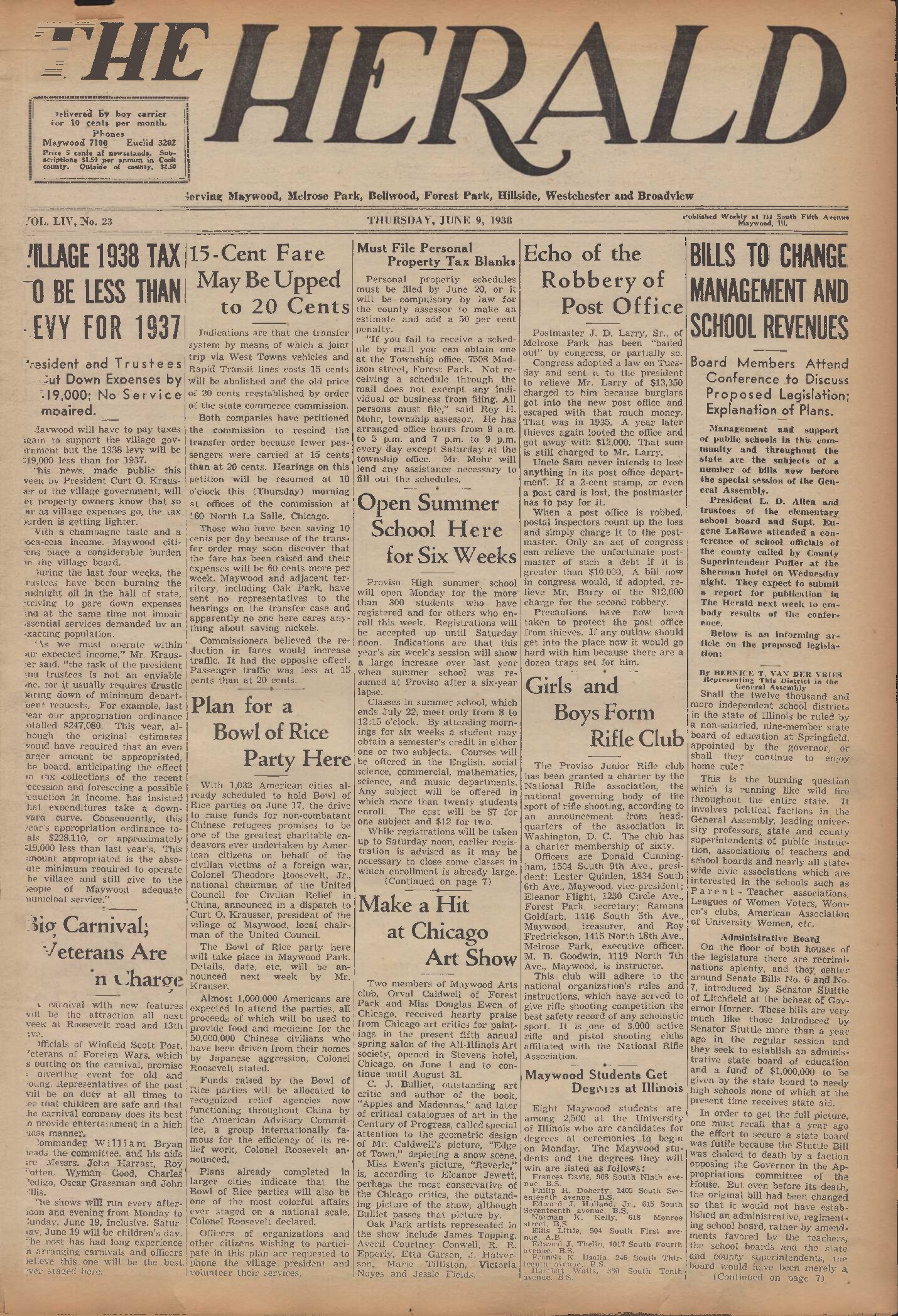 The Herald – 19380609
