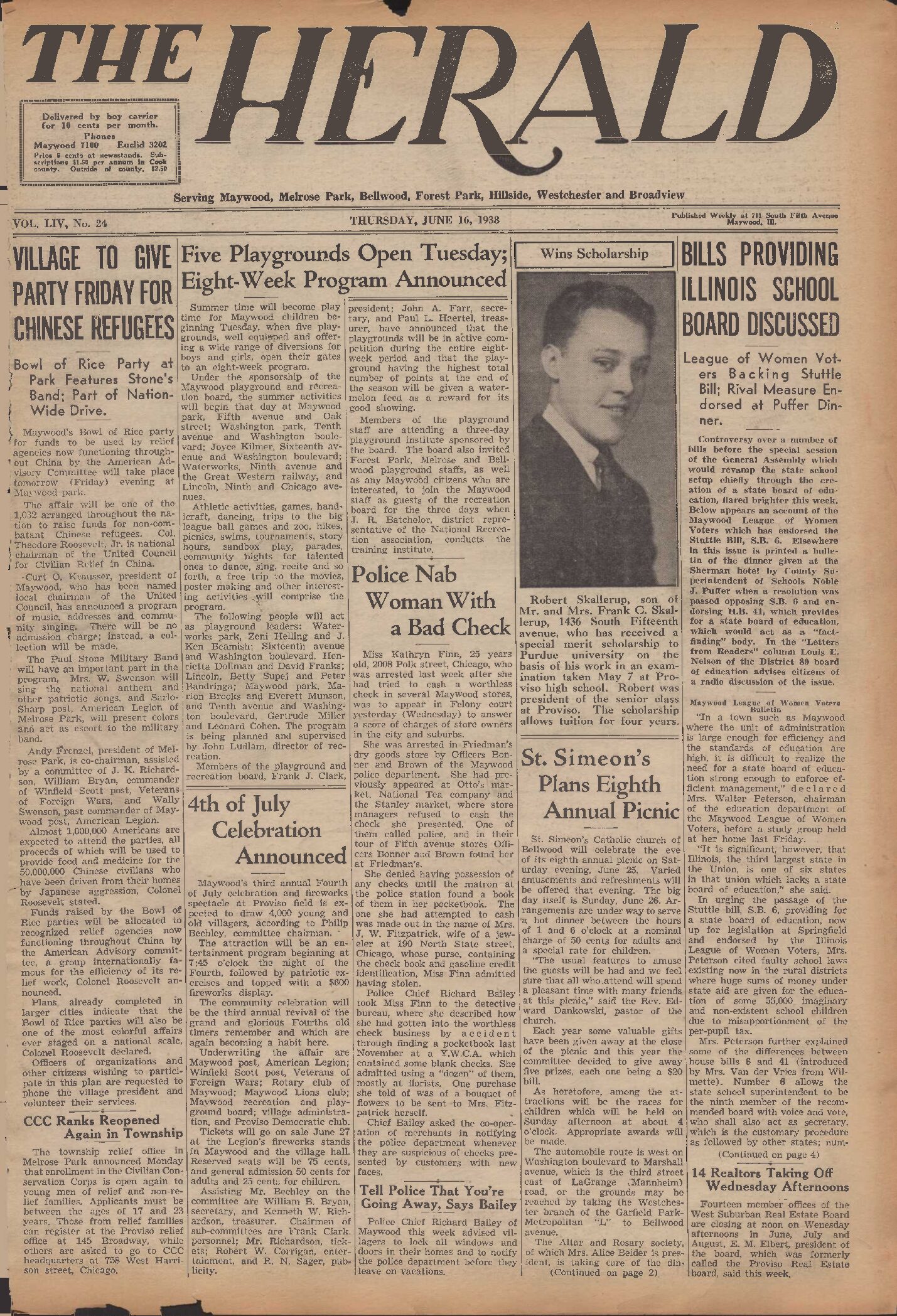 The Herald – 19380616