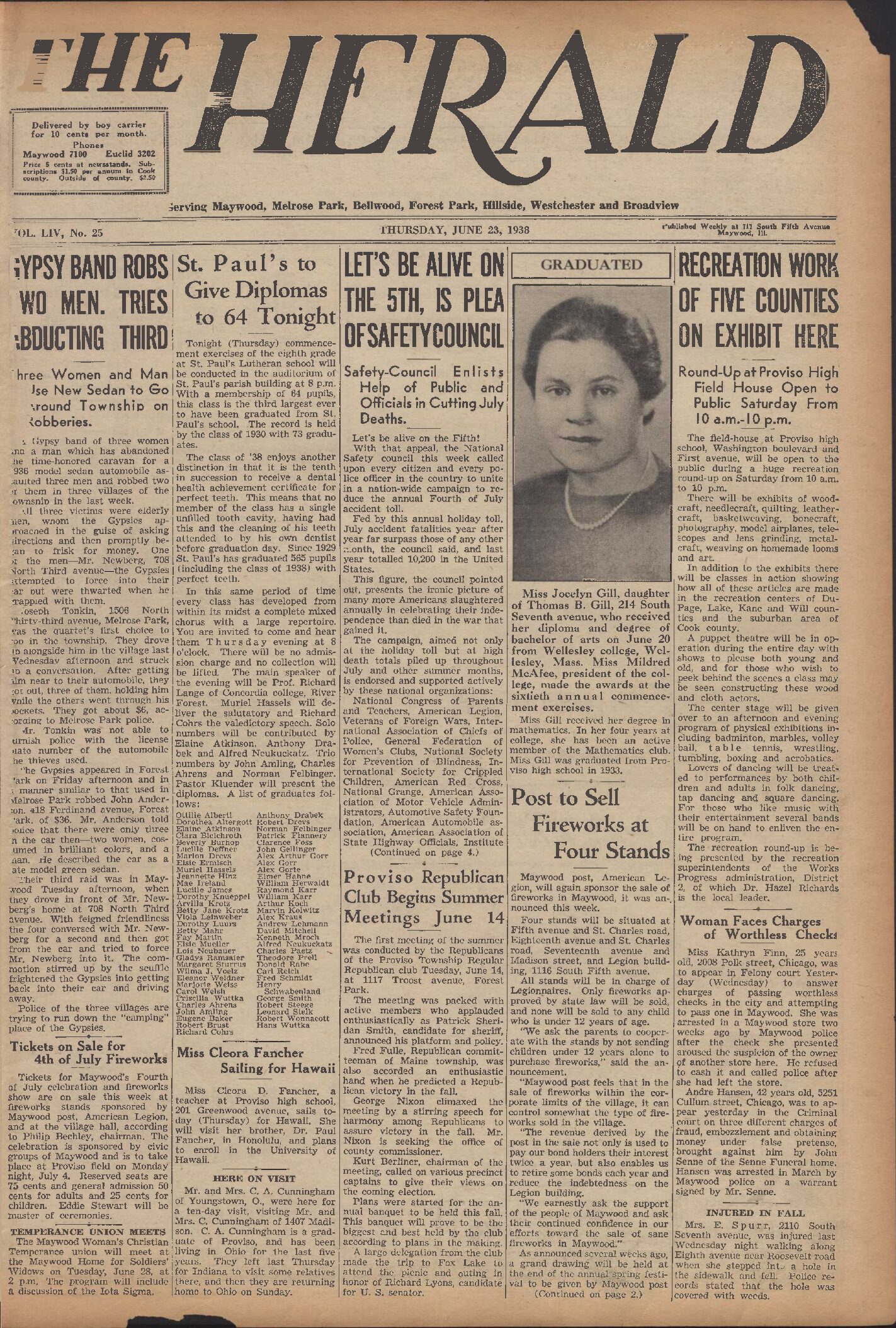 The Herald – 19380623