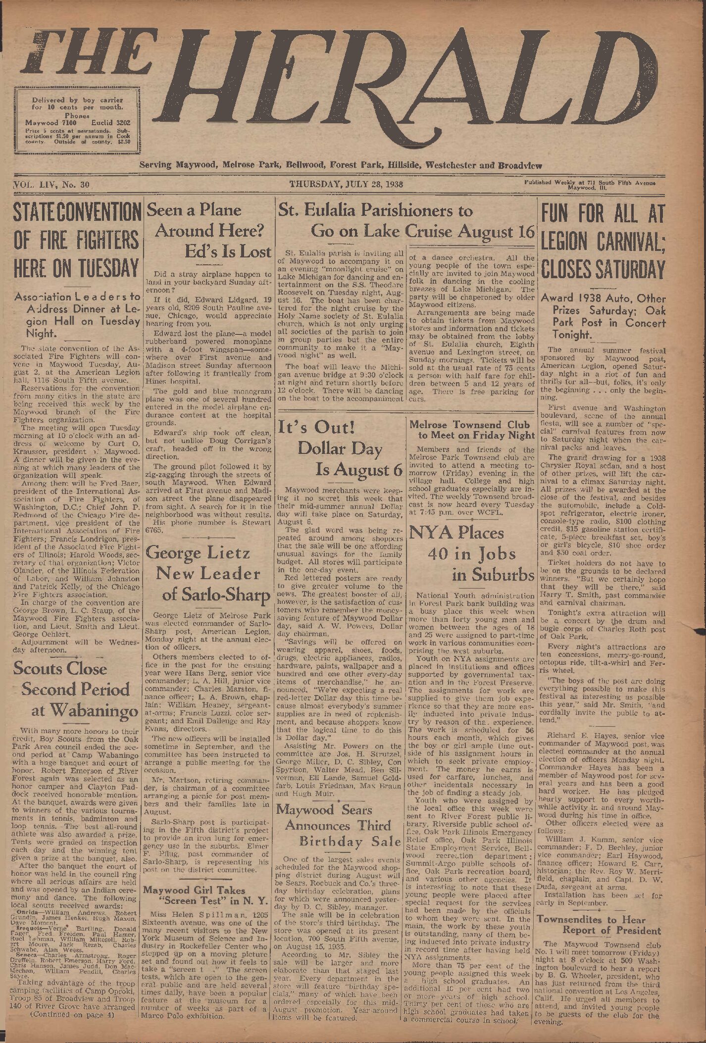 The Herald – 19380728
