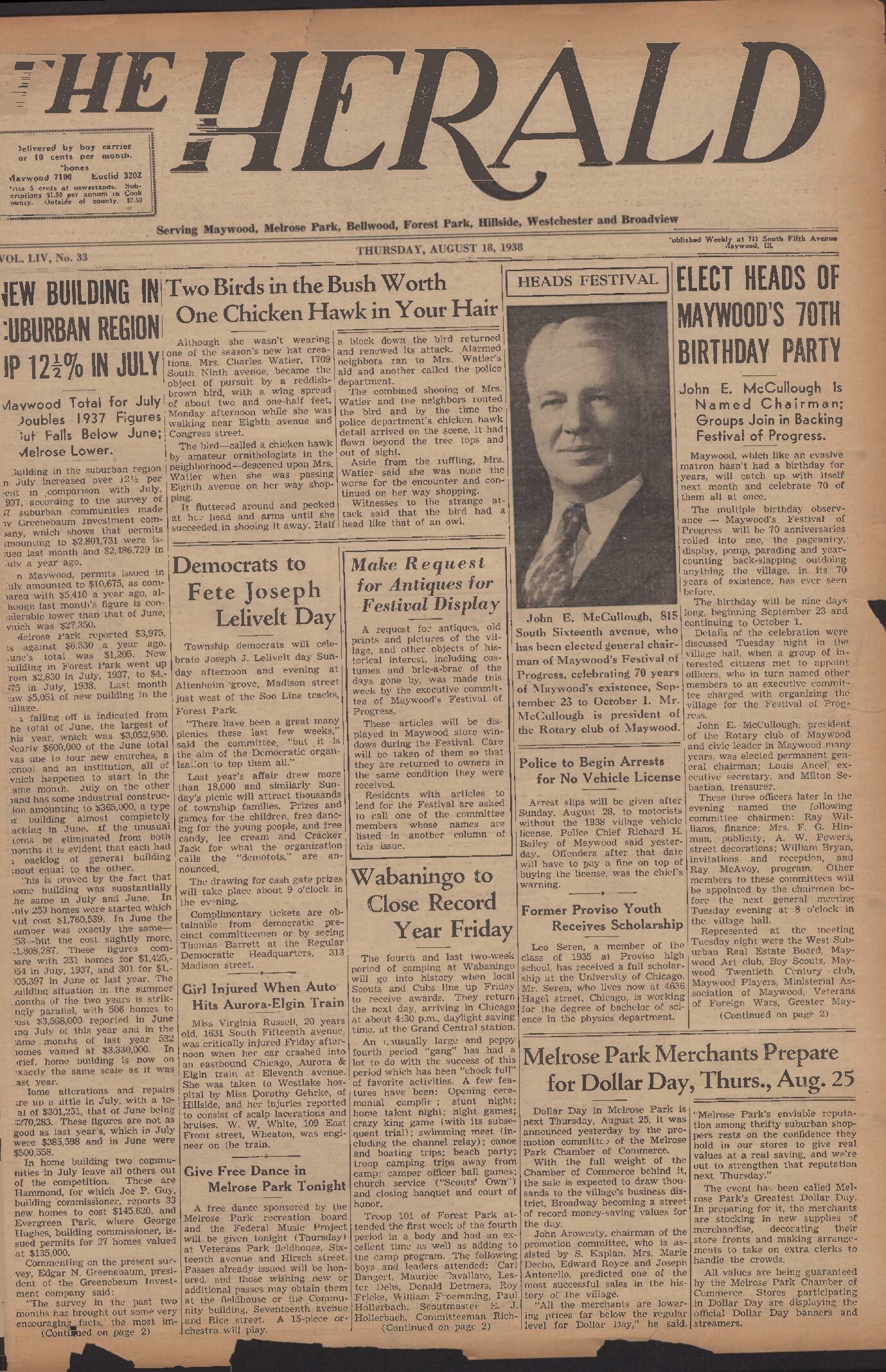 The Herald – 19380818