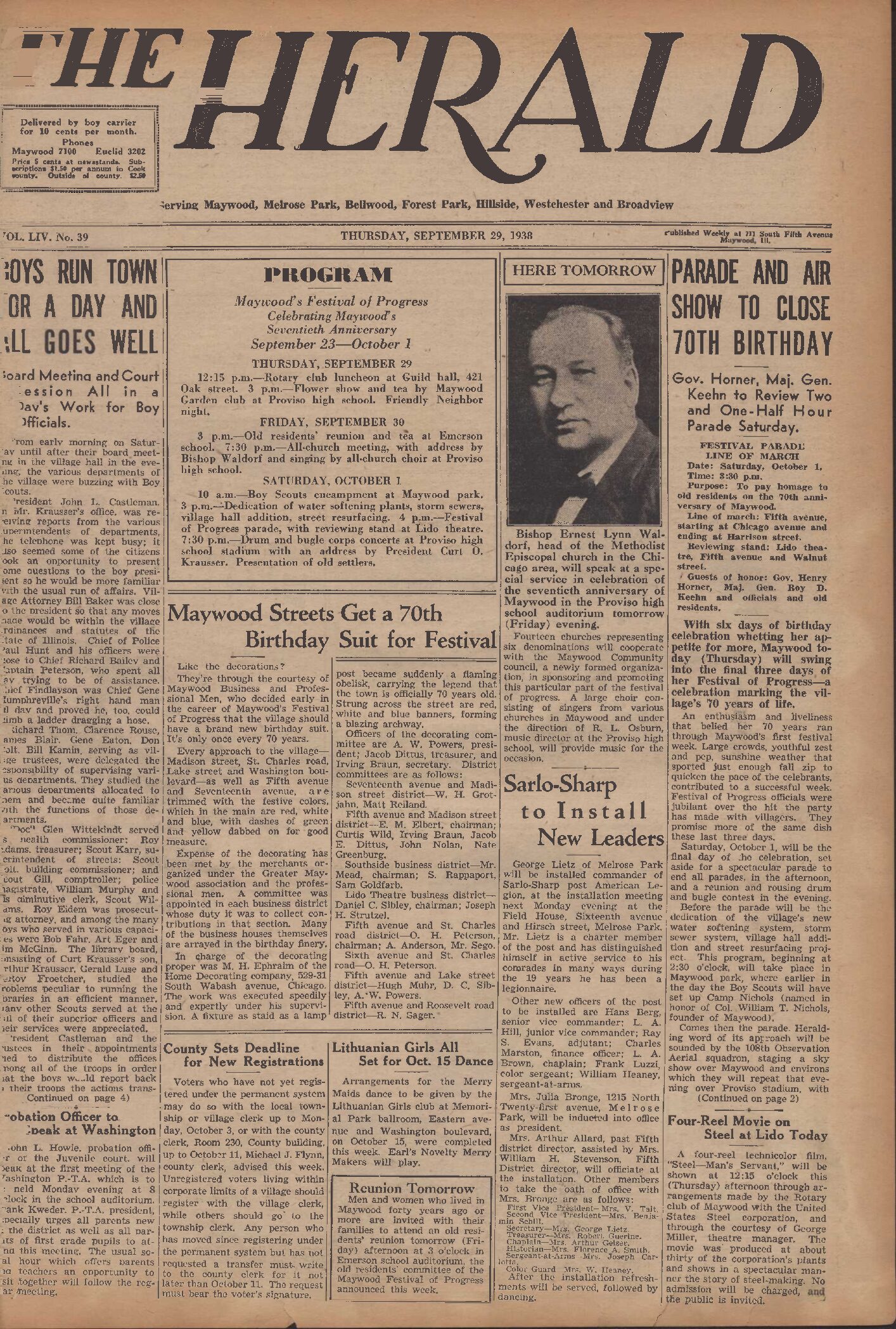 The Herald – 19380929