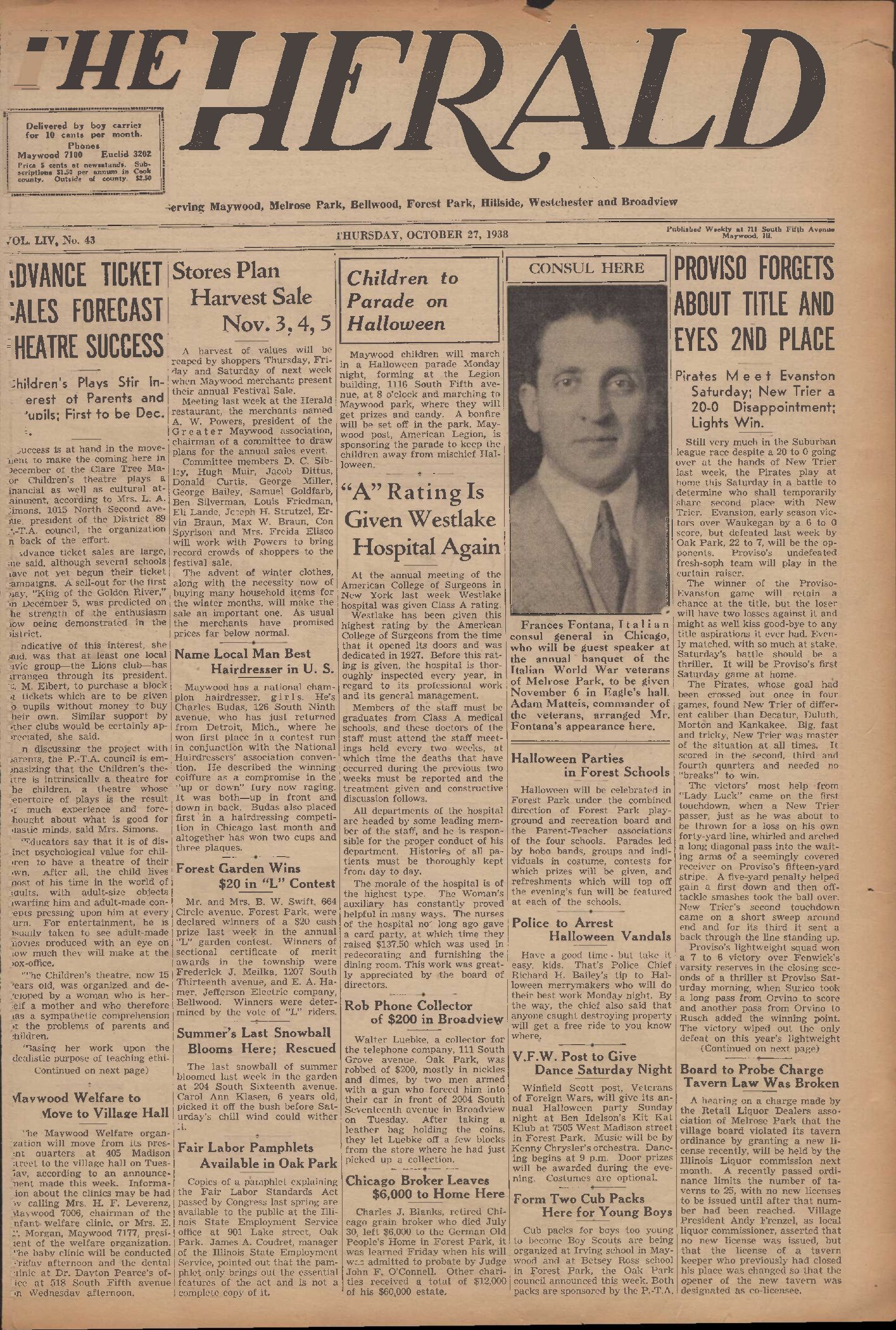 The Herald – 19381027