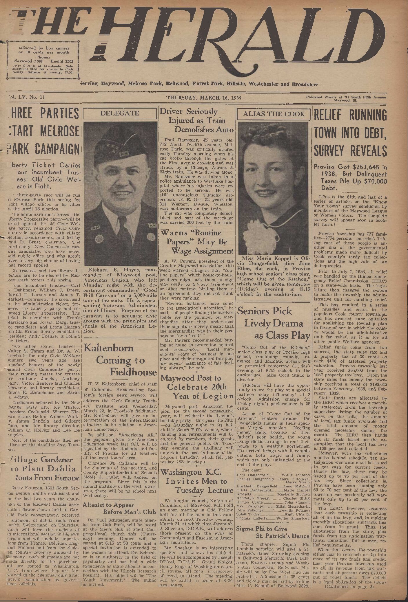 The Herald – 19390316