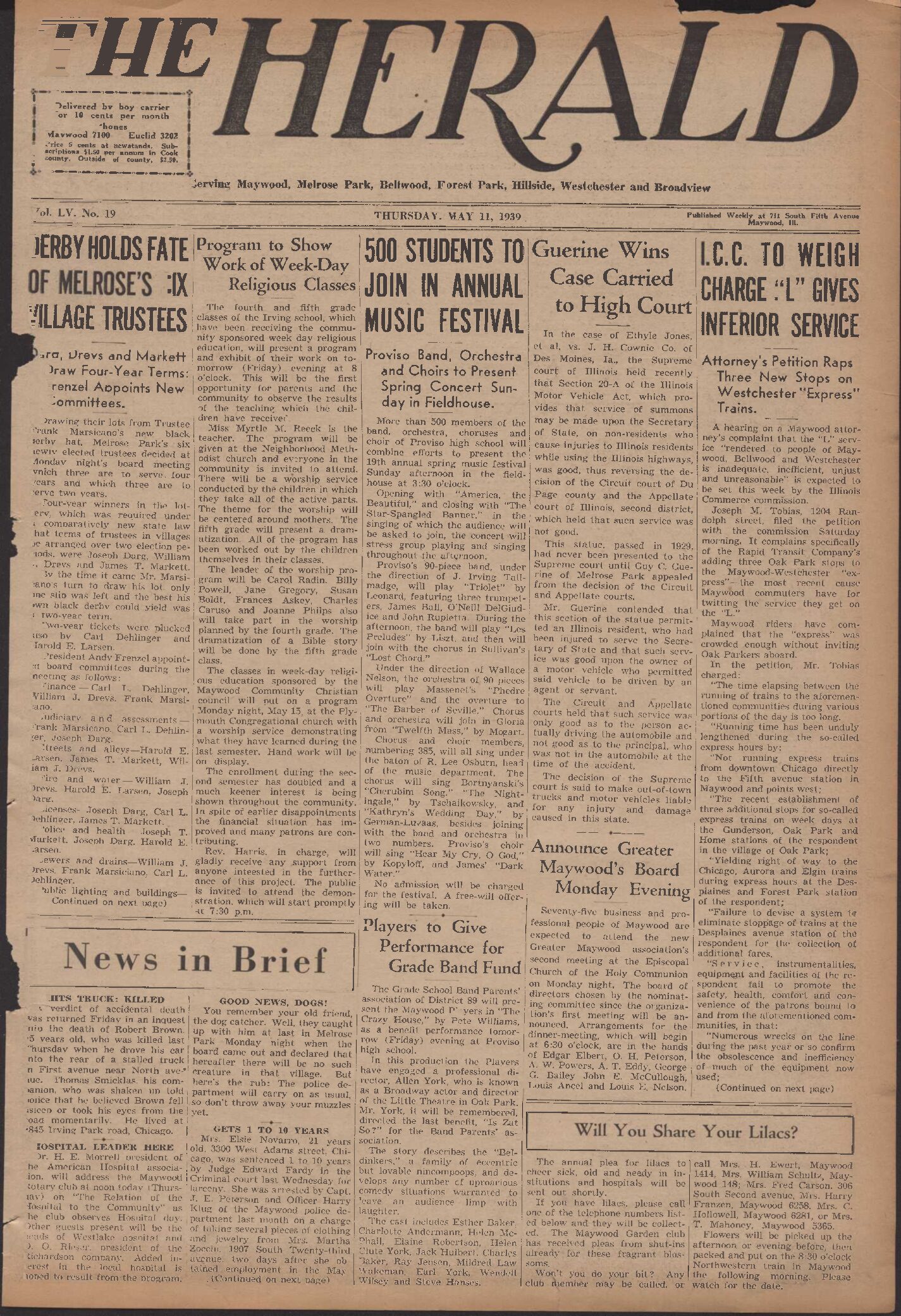 The Herald – 19390511