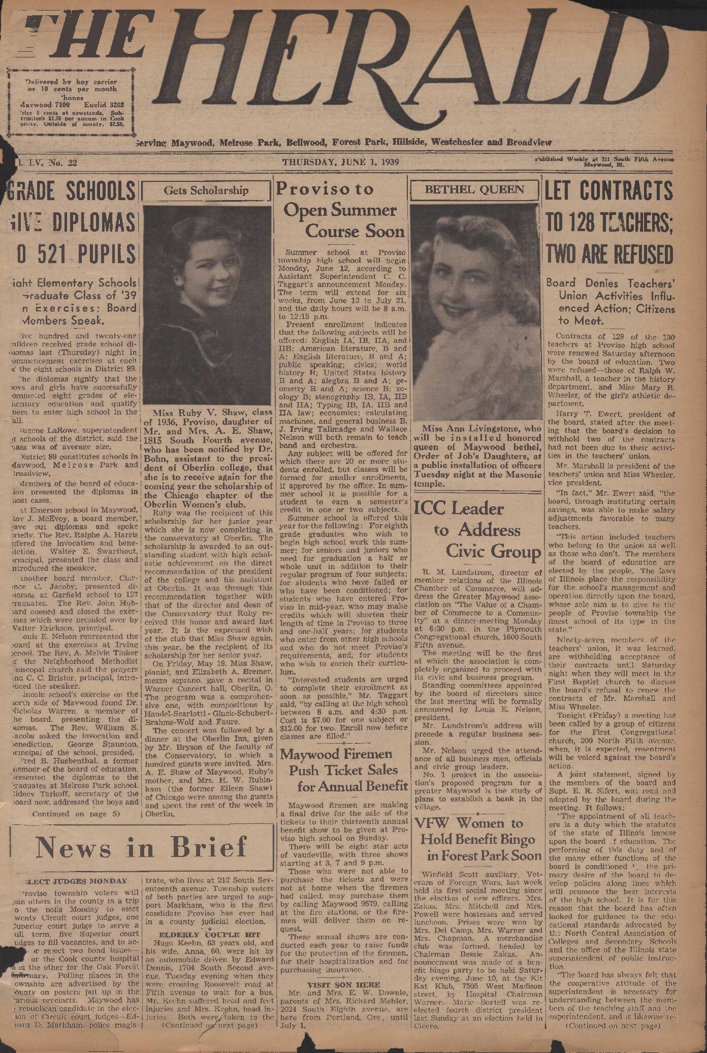 The Herald – 19390601