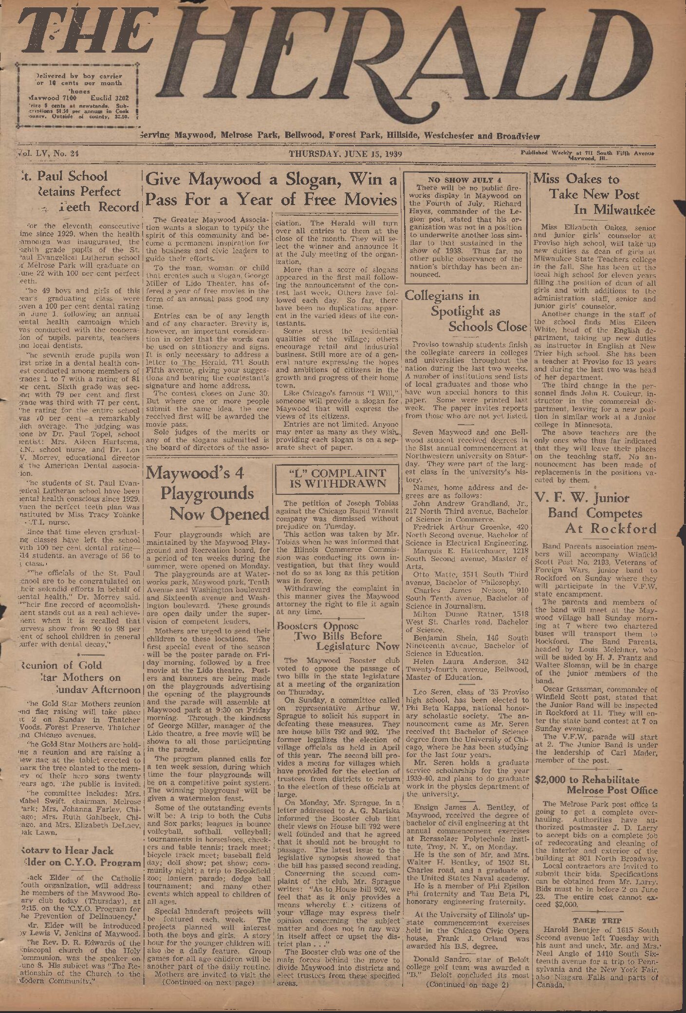 The Herald – 19390615