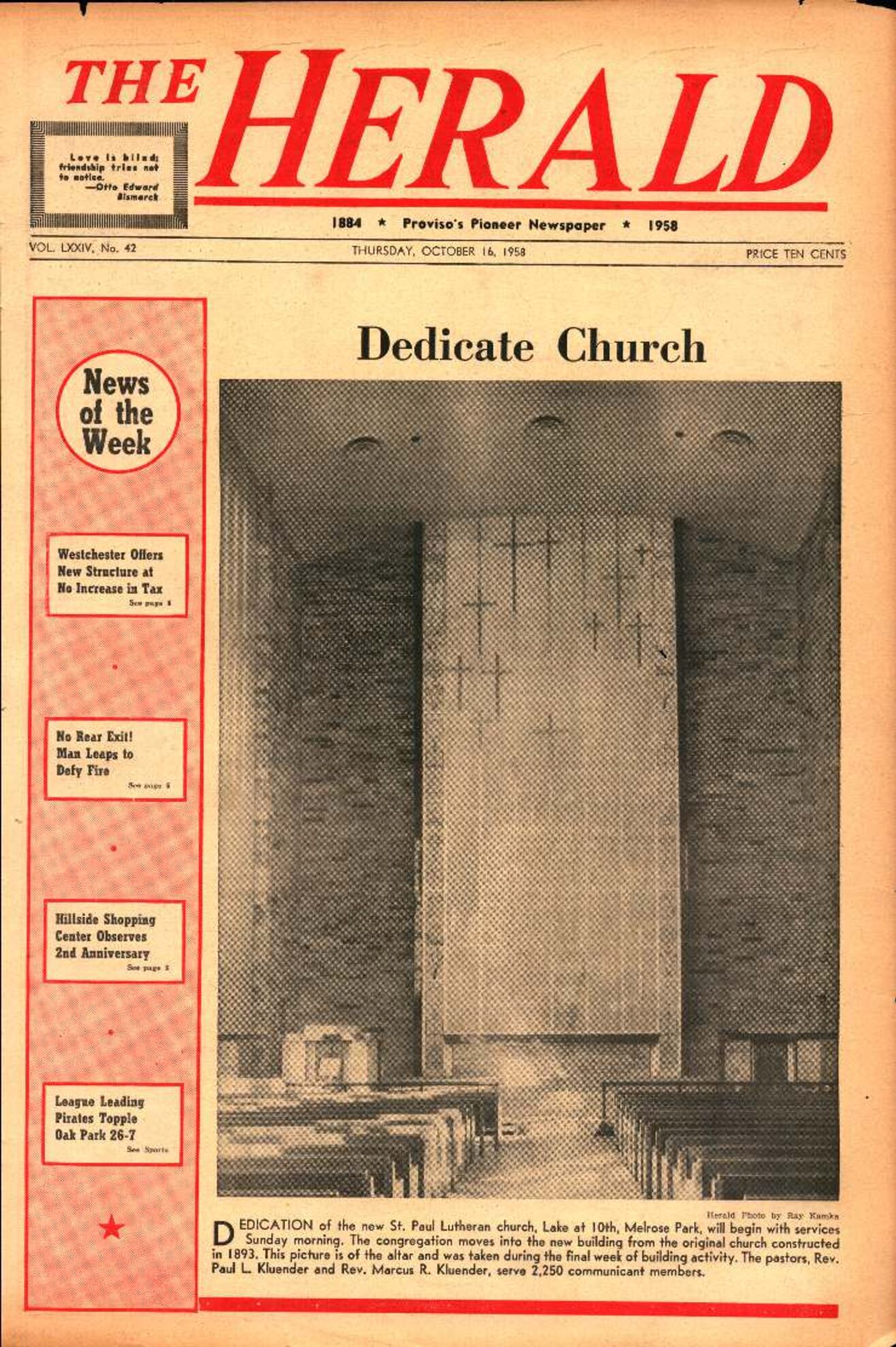 The Herald – 19581016