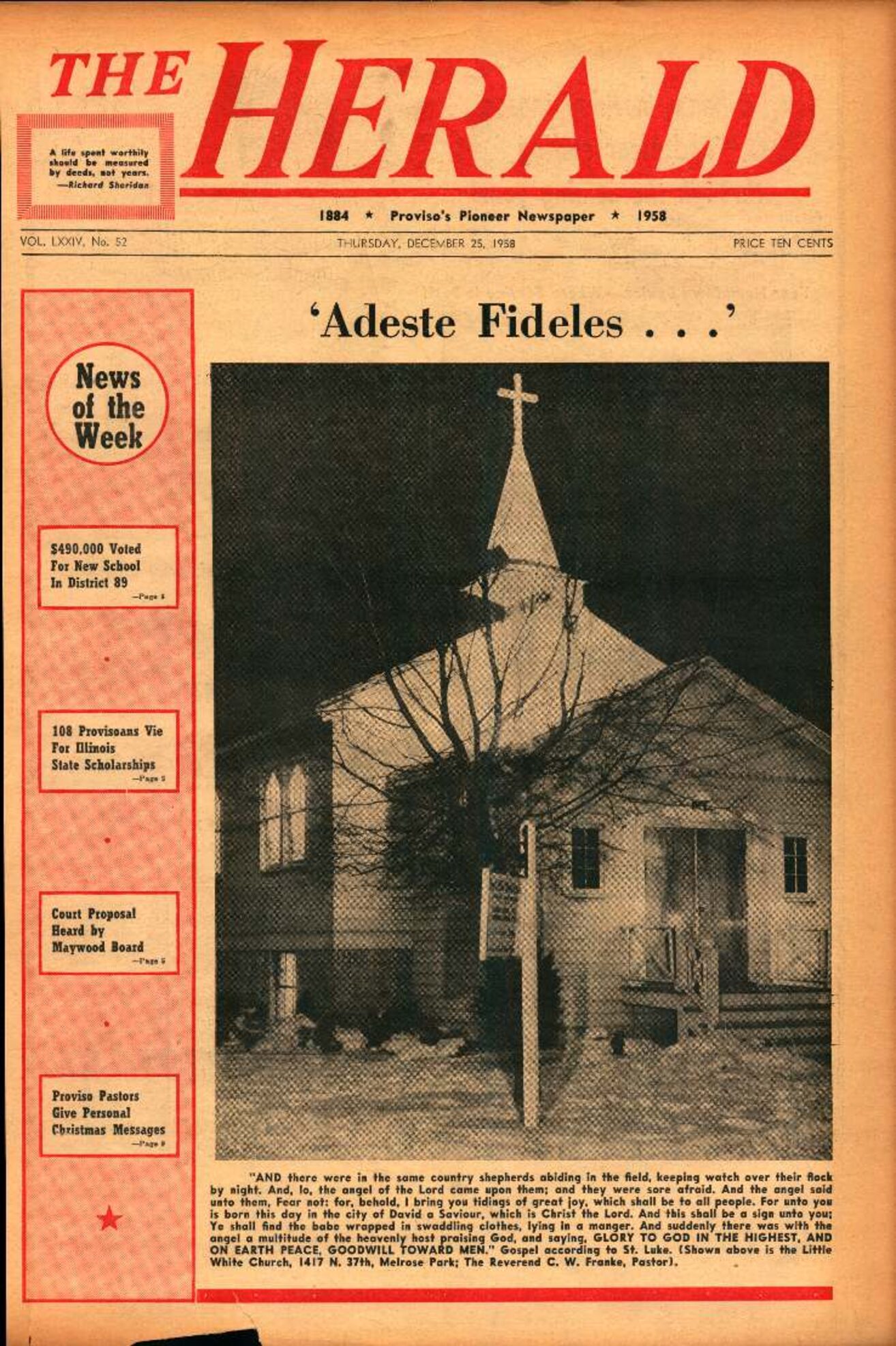 The Herald – 19581225
